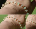 Ethiopian Opal Wire Wrapped Gemstone Bracelet in Gold Filled