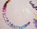 Multi Gemstone Necklace in Gold Filled