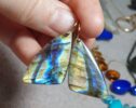 The Butterfly Wings Labradorite Earrings