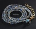 Labradorite Multi Layered Bracelet, Double Layered Labradorite Necklace, Long Labradorite Necklace, 3 in 1, One of a Kind