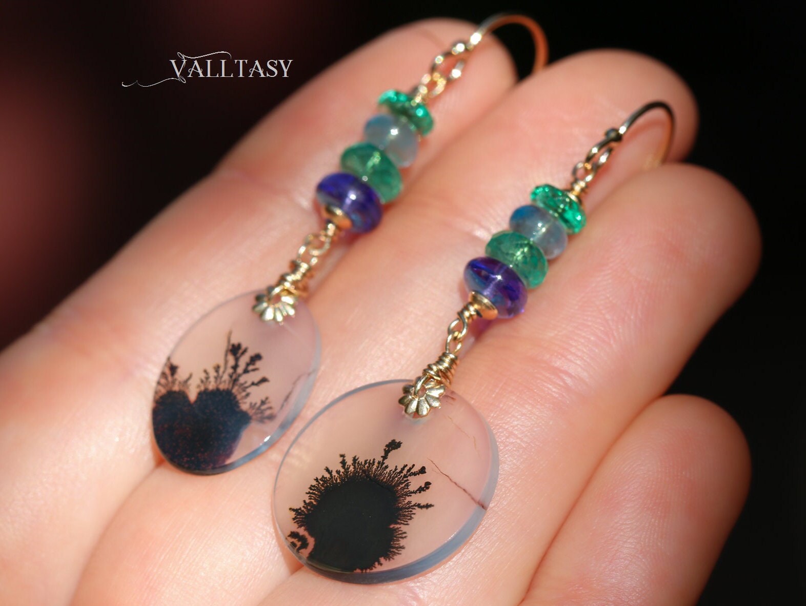 How to Make Agate Earrings