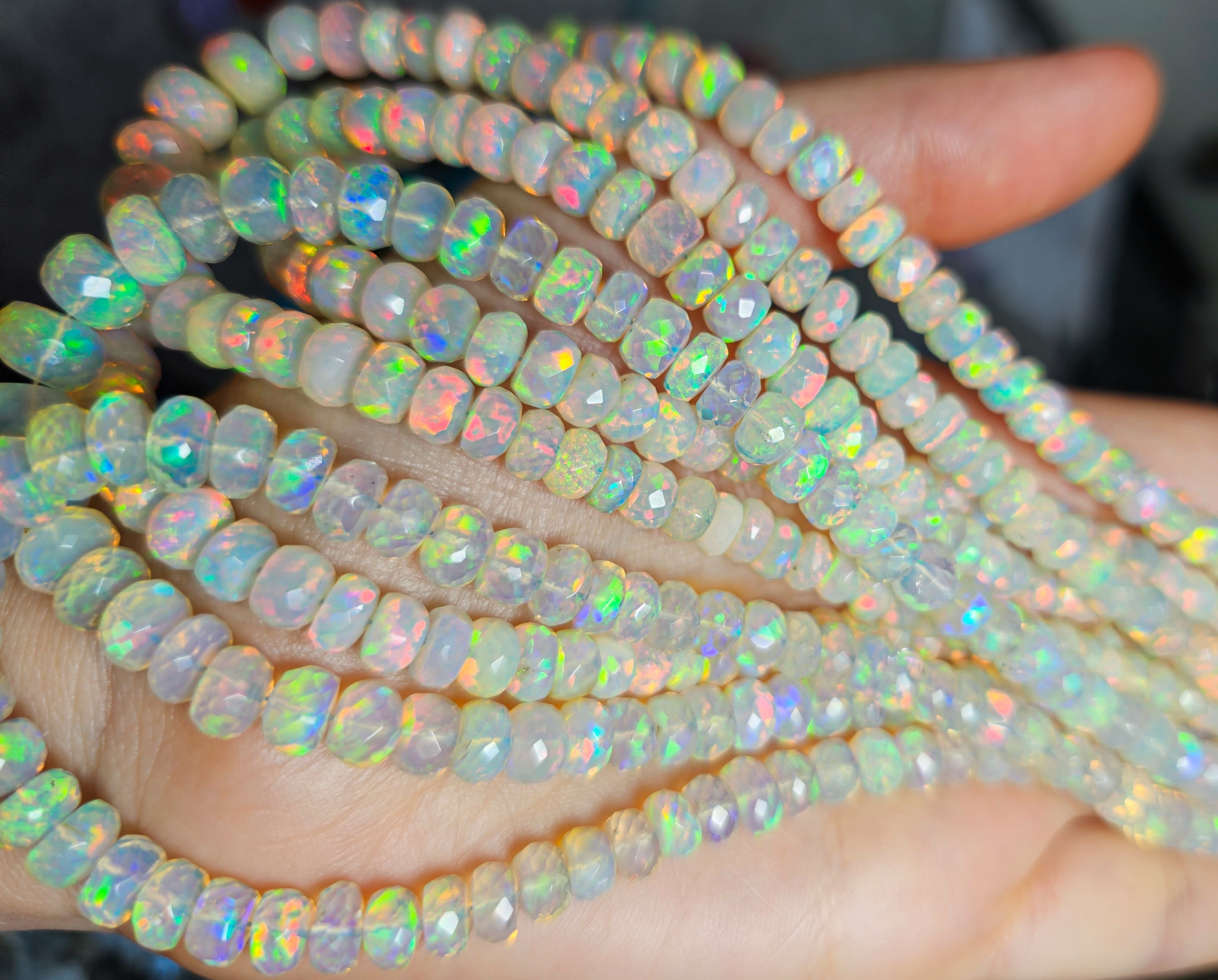 Ethiopian opal jewelry