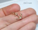 Solid Gold 14K Anchor Charm