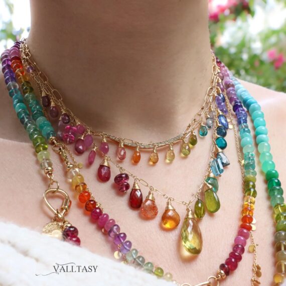 gemstone necklaces jewelry collection