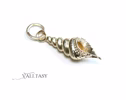Solid Gold 14K Sea Shell Charm