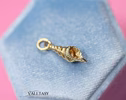Solid Gold 14K Sea Shell Charm