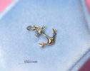 - Solid Gold 14K Anchor Charm