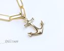 - Solid Gold 14K Anchor Charm