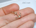 - Solid Gold 14K Anchor Charm