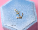 - Solid Gold 14K Anchor Charm
