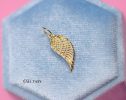 - Solid Gold 14K Angel Wing Charm