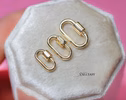 - Solid Gold 14K Carabiner Connector