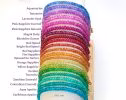 - Colorful Gemstone Beaded Bracelets, Precious Stone Stacking Bracelets in Gold Filled