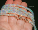- Solid Gold 14K Ethiopian Opal Multi Wrap Bracelet Necklace, Multi Layered Bracelet, Double Layered Necklace, Long Necklace