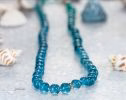 - Solid Gold 14K Fluorite Silk Knotted Necklace, Fluorite Necklace with Gold Accents