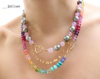 - Solid Gold 14K Heart Connector