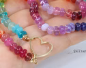- Solid Gold 14K Heart Connector