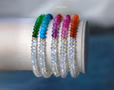 - Solid Gold 14K Mexican Fire Opal and Rainbow Moonstone Bracelet, Moonstone and Opal Beaded Bracelet