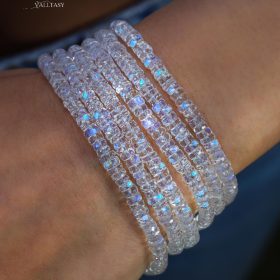 The Moon Dust Bracelet – Solid Gold 14K Rainbow Moonstone Multi Wrap Bracelet Necklace, Multi Layered Bracelet, Double Layered Necklace, Long Necklace The Moon Dust Bracelet – Solid Gold 14K Rainbow Moonstone Multi Wrap Bracelet Necklace, Multi Layered Bracelet, Double Layered Necklace, Long Necklace