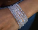 - Rainbow Moonstone Multi Wrap Bracelet Necklace, Multi Layered Bracelet, Double Layered Necklace, Long Necklace in Gold Filled