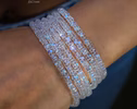 - Rainbow Moonstone Multi Wrap Bracelet Necklace, Multi Layered Bracelet, Double Layered Necklace, Long Necklace in Gold Filled