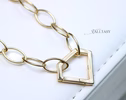 - Solid Gold 14K Shield Connector