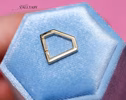- Solid Gold 14K Shield Connector