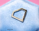 - Solid Gold 14K Shield Connector