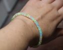 - Solid Gold 14K Welo Opal Bracelet, Ethiopian Opal Bracelet