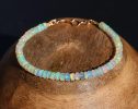 - Solid Gold 14K Welo Opal Bracelet, Ethiopian Opal Bracelet