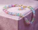 Pastel Gemstone Bracelet with Ethiopian Opals