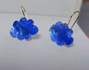 - Solid Gold 14K Cloud Earrings, Unique Earrings Design