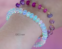 - Solid Gold 14K Ethiopian Opal Bracelet, Large Welo Opal Bracelet