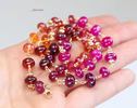 Solid Gold 14K Multi Gemstone Necklace Wire Wrapped in Gold, Gemmy Necklace, Colorful Multi Stone Necklace